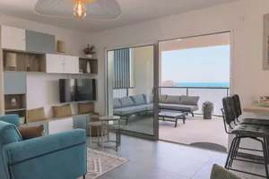 Image of New 4 bedroom house, superb view of Calvi bay