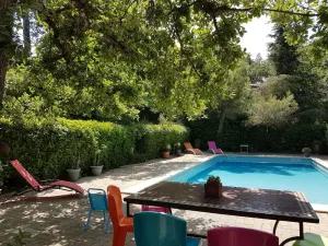 Image of Beautiful house with big garden and private pool