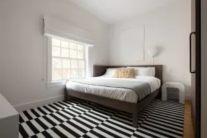 Image of Boutique Hotel Room above The Jefferson Theater on the Downtown Mall