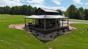 Image of Rustic Tobacco Barn Cabin in the heart of Yadkin Valley Wine Country