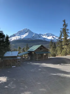 Image of Beautiful Mountain Top Cabin with amazing views and private peaceful setting!