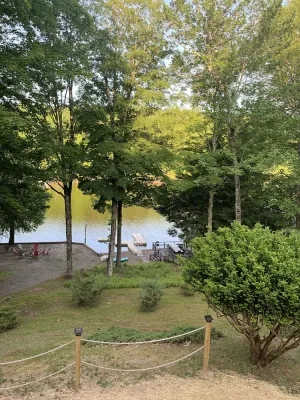 Image of Private Lakefront,  Dock Kayaks, Hot Tub, Game Room -Never leave the house!