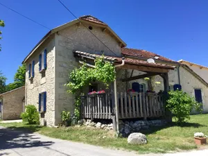 Image of Rural gite with pool and lake views