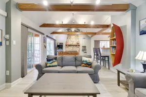 Image of Log Cabin Beauty w Hot tub, Arcade Games with modern amenities throughout