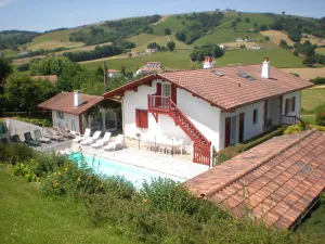 Image of Traditional Basque house with a pool and a summer kitchen