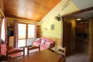 Image of 2nd floor, view mountain, fitness, sauna, balcony, tv, ski locker, 38m², Val Cenis