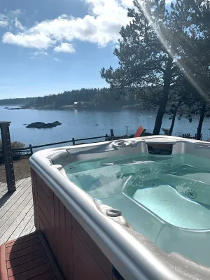 Image of Waterfront Escape with Hot Tub