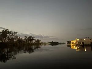 Image of Welcome to Little Caillou Packing Camp on Bayou Little Caillou. .