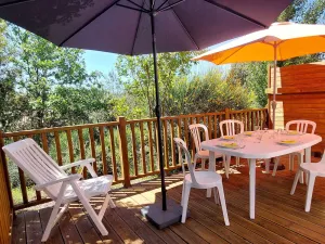 Image of Maison Duplex 5p avec Terrasse, WIFI et Parking, Grospierres - FR-1-382-86