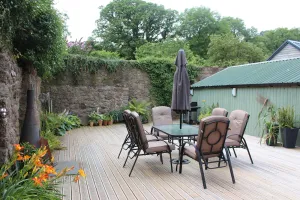 Image of Character Barn, National Park Private courtyard, peaceful, log burner sleeps 4