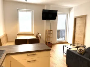Image of Nice bright apartment in Krimml village, free WiFi, TV, 4 beds, fitted kitchen
