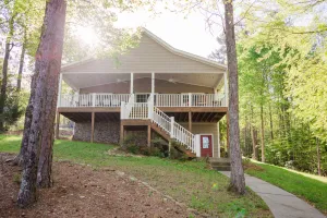 Image of Wine Down in 5BR Lake Front Home at Hyco Lake