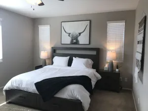 Image of Cheerful 4 bedroom with garage parking