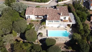Image of Charming Villa & Piscine above the Ruppione Beach: outstanding sea\/sunset view