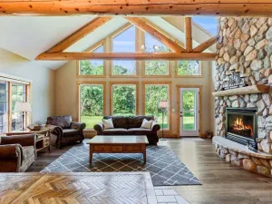 Image of Popular Interlachen Condo with Relaxing Creek Views & steps away from Gull Lake