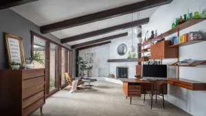 Image of Mid Century Modern + HOT TUB nestled Woods -  near Cleveland, Akron + Parks