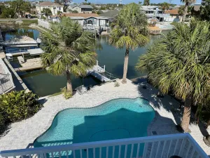 Image of Direct Gulf Access Home w\/ Floating Dock and Pool
