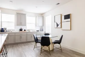 Image of Family-sized house with huge kitchen and patio