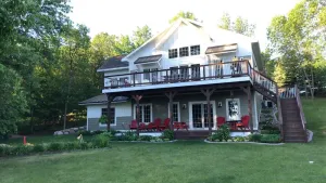Image of Beautiful lake house with pontoon INCLUDED!
