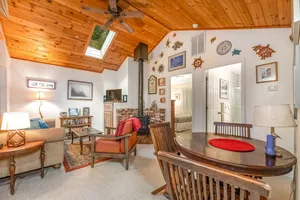 Image of Modern-Rustic Mountain getaway with Cozy Features - Dogs Welcome