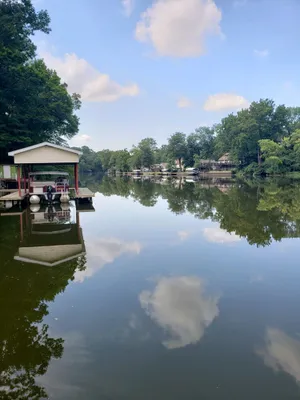 Image of Lake Freeman house w\/boat dock... Minutes from Indiana Beach\/Lake Shafer