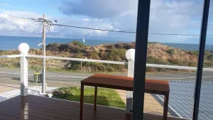 Image of Ocean Blue Halls Head beach front
