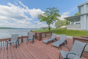 Image of Dock Holiday on Claytor Lake: waterfront patio, 3 docks, cozy living, and fun lake activities!