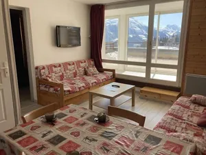 Image of Beautiful two rooms with large terrace expo SUD in Orcières Merlette - Southern Alps