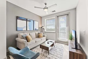 Image of Trendy 1BR king suite close to DT w\/ fast WiFi