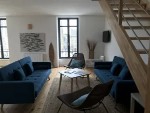 Image of Downtown duplex 120m2, facing Saint Pol de Leon cathedral.