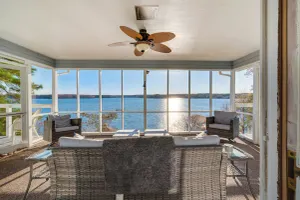 Image of Lakefront Mt Gilead Home w/ Large Dock & Decks!