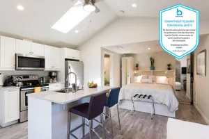 Image of Jewel in the Sky:   Modern, Private,  Luxurious Loft + EV Charger!