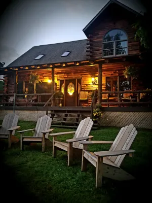 Image of Rustic & Cozy Log Cabin in beautiful countryside with exceptional amenities!