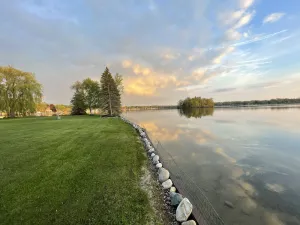 Image of Newly Renovated lake House - 250 ft lake frontage.