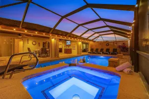 Image of Direct Access Waterfront Villa with Heated Pool & Spa Edgewater Escape Roelens Vacations