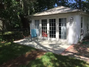 Image of Beautiful Studio located in San Marco. Large fenced in yard for a dog.