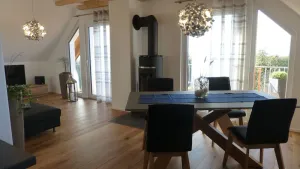 Image of new apartment - high quality u. tastefully decorated with a fireplace near Europa Park