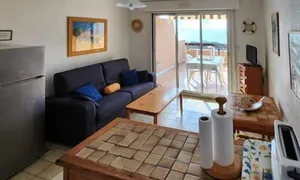 Image of Le Lavandou, One-bedroom to rent for 4 people, quiet residence, beautiful view of the bay of St...