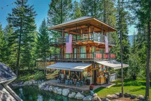 Image of Stay at Our Lookout Tower: Studio Apartment, Waterfront Pond, near Glacier NP