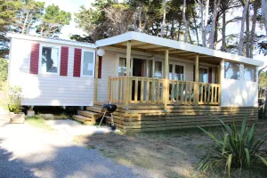 Image of Rendezvous with the Sea - Mobilhome Vue Mer Conguel 4* (Conguel sea view mobile home)