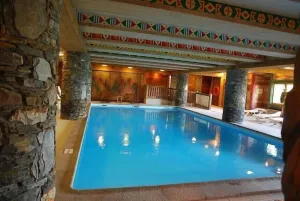 Image of 1st floor, view valley, swimming pool, terrace, parking, tv, 70m², Les Arcs