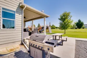 Image of Kid-friendly Pasco Farmhouse w/ Playset, Game Room