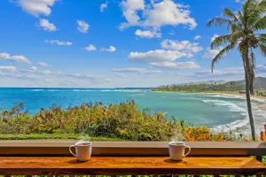 Image of Beautiful OCEANFRONT Kauai Condo with Spectacular Views & Beach Access