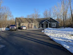 Image of Newer house on wooded lot