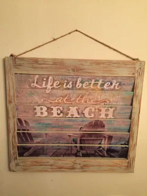 Image of Life is better at the beach!