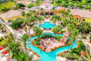 Image of Gated-entry townhome with on-site pool, private patio, & washer\/dryer