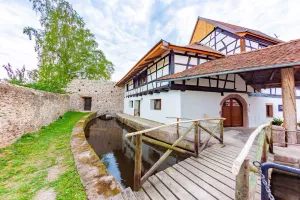 Image of cottage \"The stork\" on the wine route - Kientzheim (Kaysersberg vineyard)