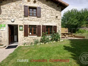 Image of Charming Stone Cottage with Terrace, Hiking Trails, Pet-Friendly, Modern Amenities in Haut Forez