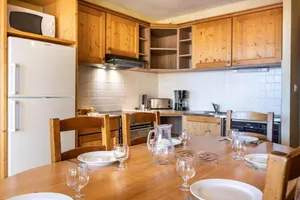 Image of Wifi, 150m from shops, swimming pool, sauna, hammam, balcony, tv, ski locker, 68m², La Rosière