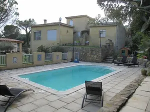 Image of Bright contemporary villa, located on a hill overlooking the Rhone.